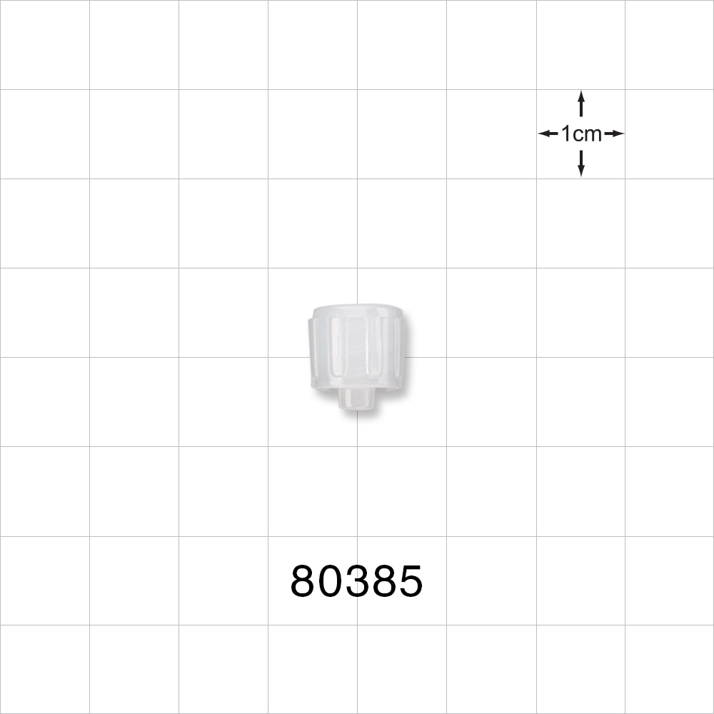 Male Luer Cap, Vented, Natural