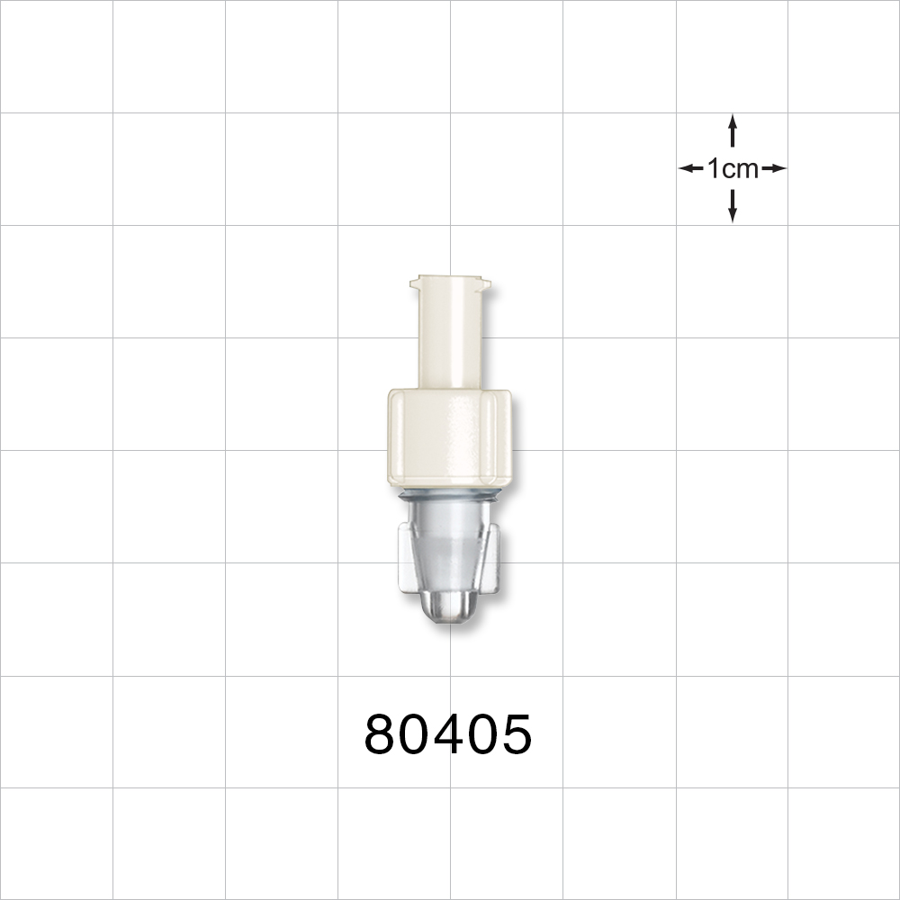 Tuohy Borst Adapter. Female Luer Lock