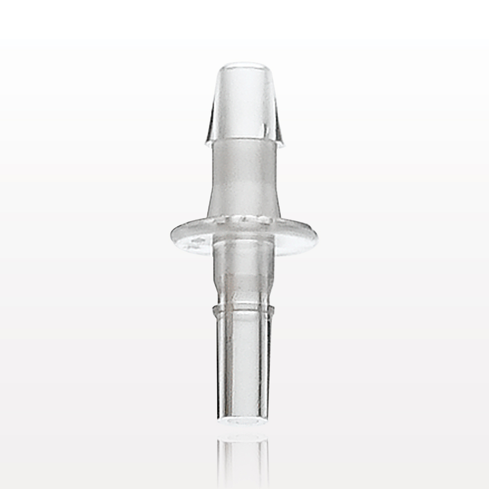 Male Luer Slip, Barbed, Clear