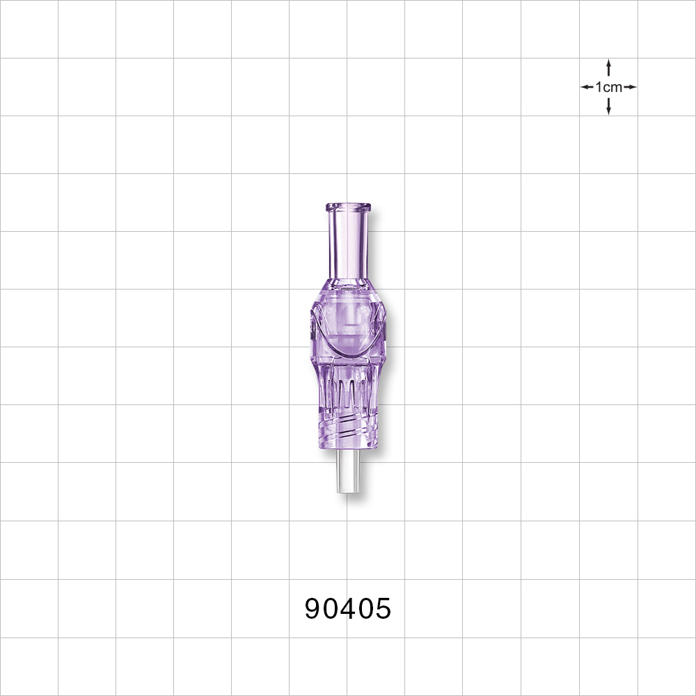 Closed Male Luer Lock Valve Connector with Female Luer Lock