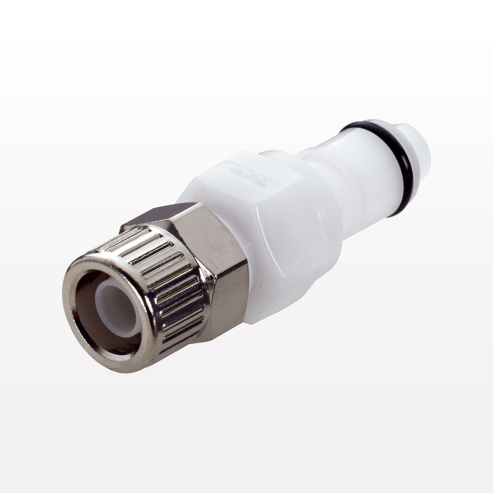 APC Connector, Insert, Valved, Ferruleless