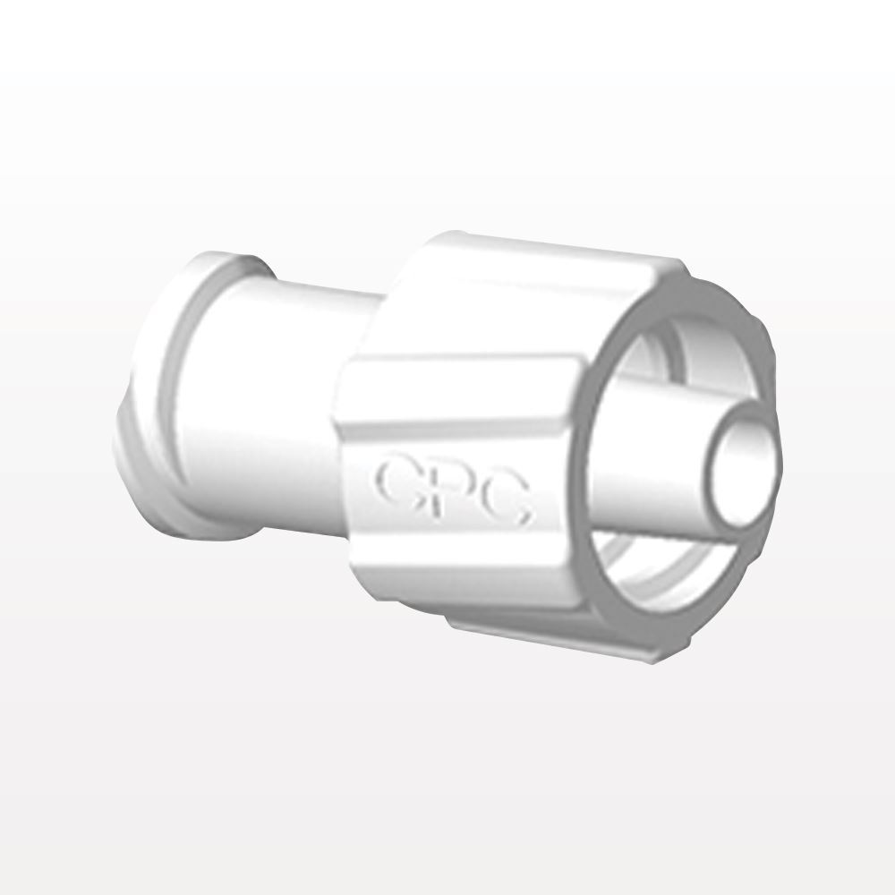 Double Dead-Ender Cap, Non-Vented, White, 100/Bag