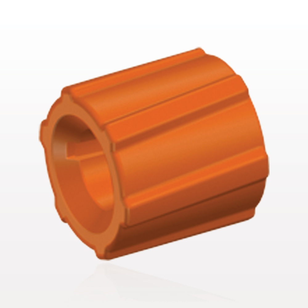 Fixed Lock Ring, Orange, 100/Bag
