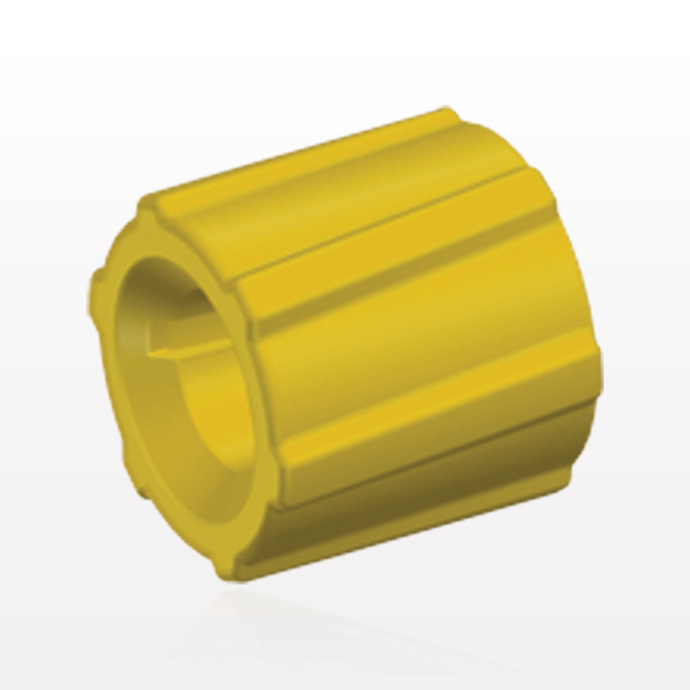 Spin Lock Ring, Yellow, 100/Bag