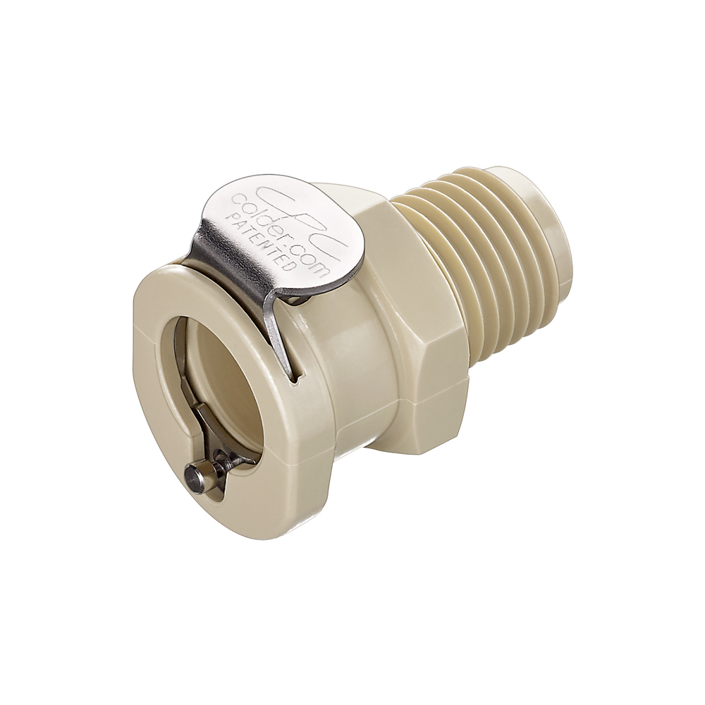 PLC12 Connector, Body, Non-Valved, Threaded