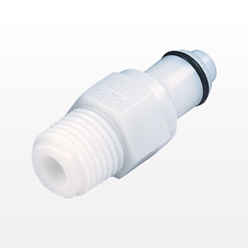 PLC Connector, Insert, Non-Valved, Threaded