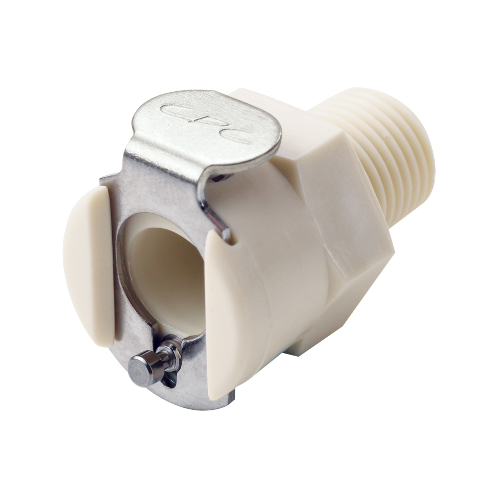 PMC12 Connector, Body, Valved, Threaded